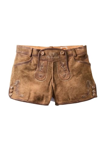 MADDOX Lederhose DALIA in sand