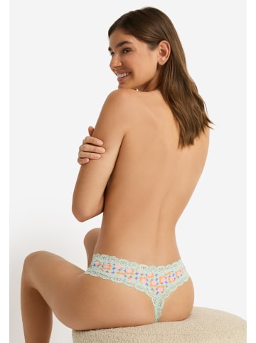 LSCN BY LASCANA String in mint, pink, creme