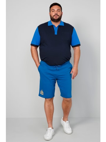 Men Plus Bermuda in royalblau