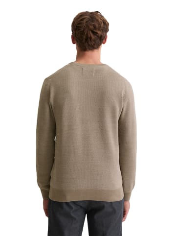 Marc O'Polo Pullover regular in Light Brown Melange