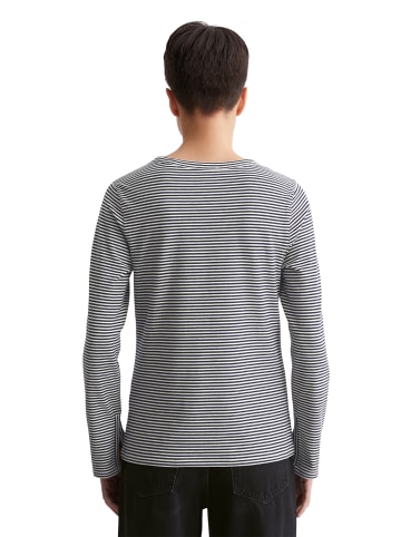 Marc O'Polo Gestreiftes Longsleeve regular in multi/ deep night blue