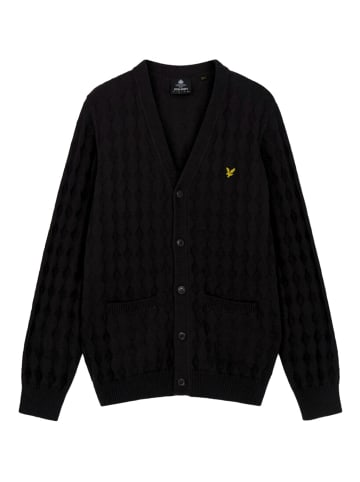 Lyle & Scott Cardigan in Schwarz