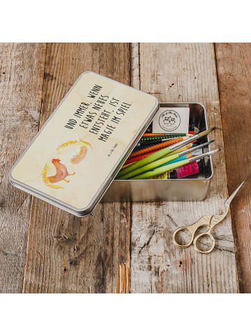 Mr. & Mrs. Panda Aufbewahrungsbox Huhn Stolz mit Spruch in Vintage