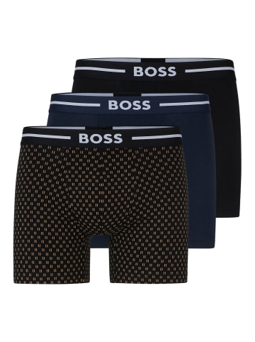 BOSS Boxershort 3er Pack in Schwarz