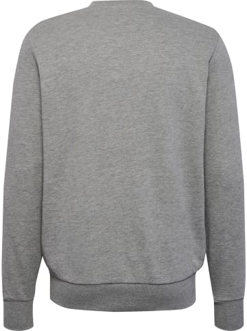 Hummel Pullover "Pulse Sweat Crewneck" in Grau