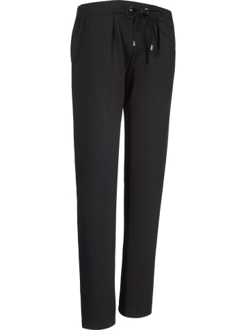 Erwin Müller Sweat Freizeithose, lang in schwarz