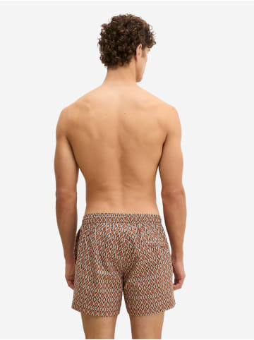 Marc O'Polo Badehose Woven in cappucino ikat print