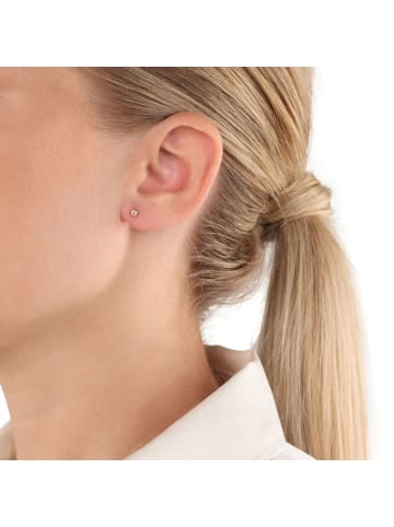 Amor Ohrstecker Gold 375/9 ct in Gold