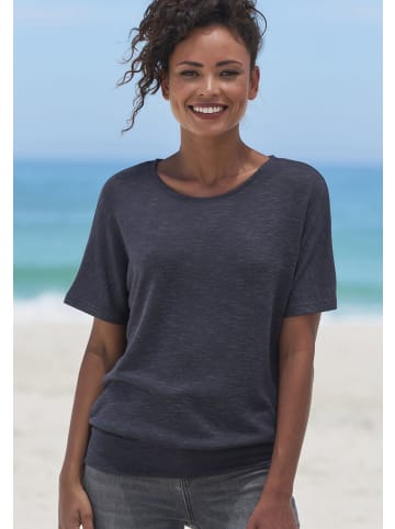 Vivance Kurzarmshirt in korallenrot, navy