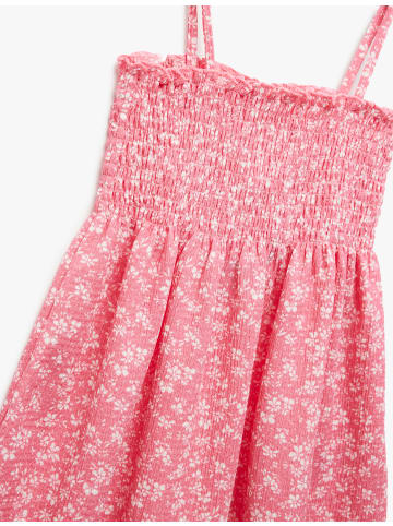 KOTON Kleid in Rosa Gemustert