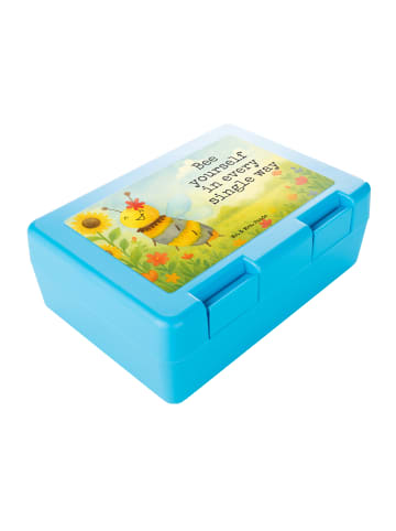 Mr. & Mrs. Panda Aufbewahrungsbox Biene Blume Design mit Spruch in Weiß