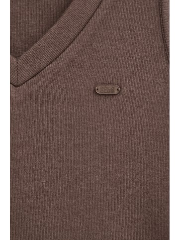 Polo Club T-Shirt WOMAN MYRA SLEEVELESS SLIM FIT in Braun