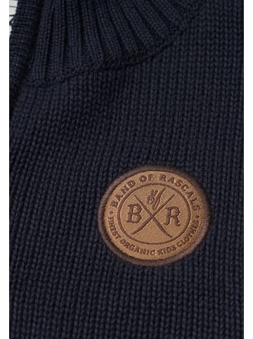 Band of Rascals Norwegerpullover " Basic " in blau