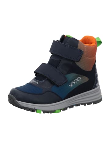 VADO  Jungen Stiefel SMILEY HIGH VELCRO GTX in Schwarz