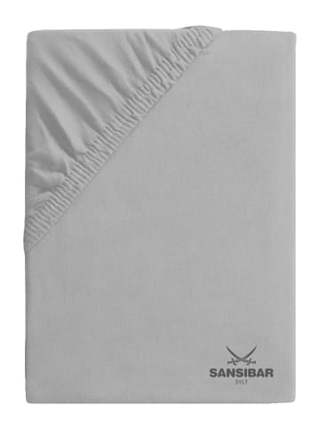 Sansibar Topper-Spannbettlaken in Titan