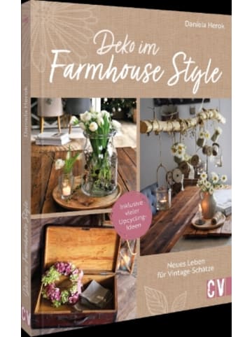 Christophorus Buch - Deko im Farmhouse-Style