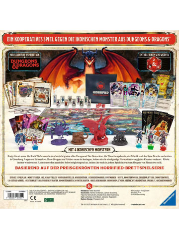 Ravensburger Ravensburger Brettspiel Horrified: DUNGEONS & DRAGONS in bunt