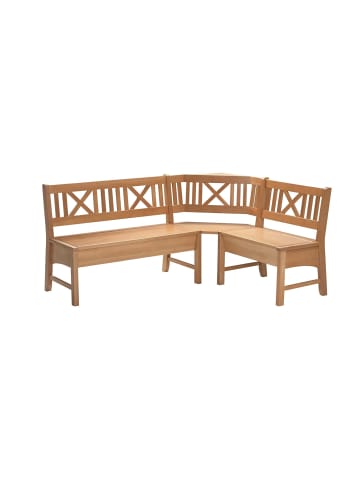 58 aufm Kessel ECKBANK Deborah 204 x 135 x 87 Massivholz Buche lackiert