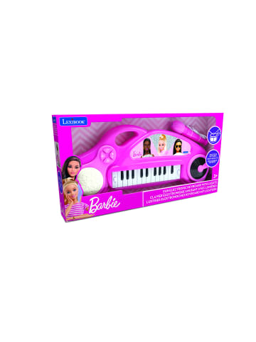 Lexibook Barbie Elektronisches Keyboard mit Licht & Mikrofon 24 Tasten