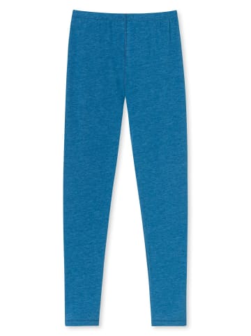 Schiesser Lange Unterhose Active in Blau