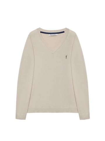 Polo Club Pullover in BEIGE