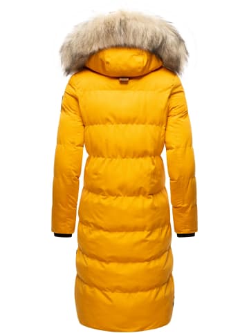 Marikoo Steppmantel Schneesternchen in Yellow