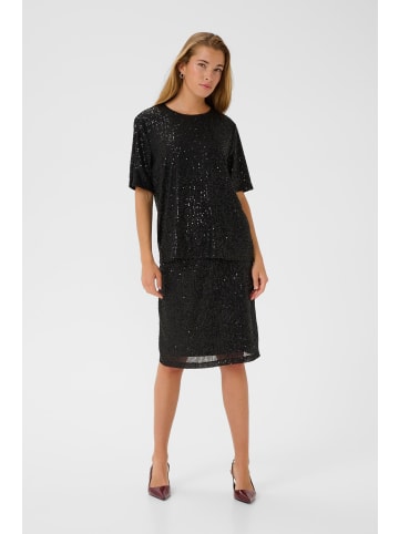 Kaffe Bluse kurzarm KAlila Regular fit in Black Deep CC