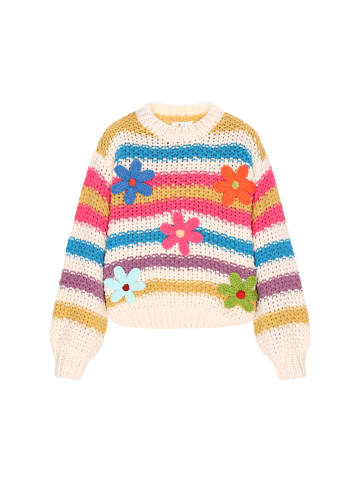 IZIA Sweater in offwhite multicolor
