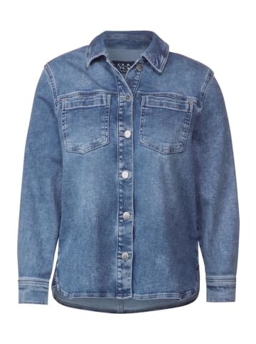 Cecil Jeansjacke in mid blue wash