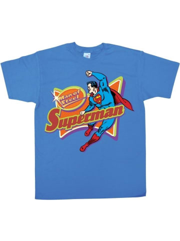 Superman Shirt in Blau