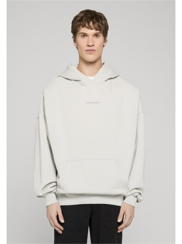 PEGADOR PEGADOR PEGADOR Logo Boxy Hoodies in washed clear grey/gum