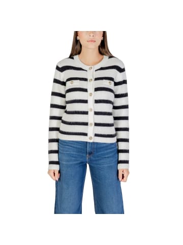 Morgan de Toi Weiß Marabu Strickjacke