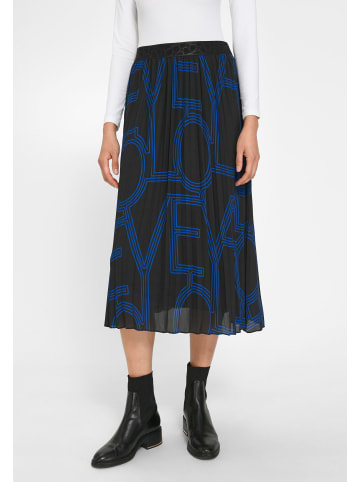 Basler Plisseerock Skirt in SCHWARZBLAU