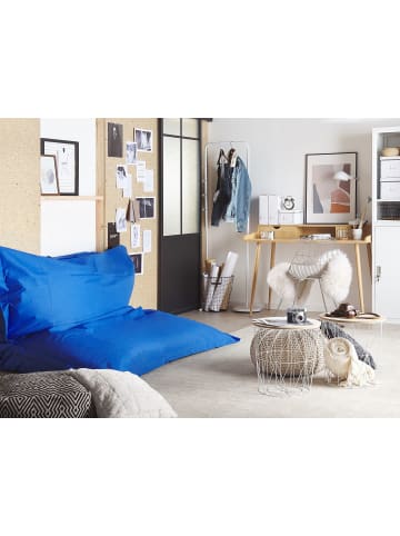 Beliani Sitzsack FUZZY in Blau - (W) 180 x (H) 20 x (L) 230 cm