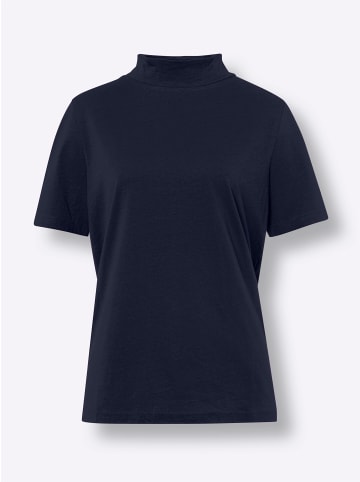 Sieh an! Kurzarm-Shirt in marine