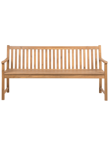 Beliani Gartenbank VIVARA in Braun - (W) 180 x (H) 88 x (L) 67 cm