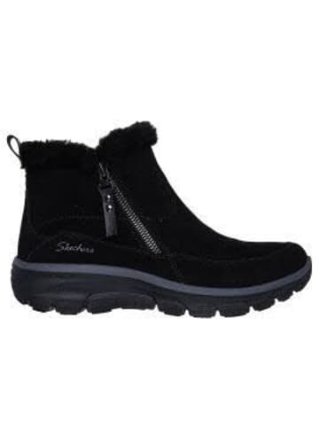 Skechers Damen Winterschuhe warm EASY GOING - COOL ZIP! in Schwarz