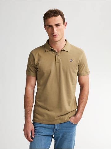 Petrol Industries Klassisches Poloshirt Dolphin in Braun