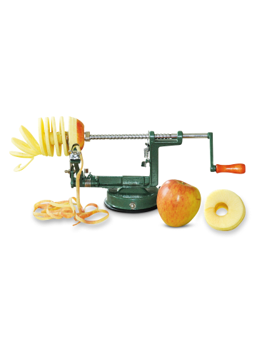 Corvus Apfelschälmaschine 3 Funktionen in grün