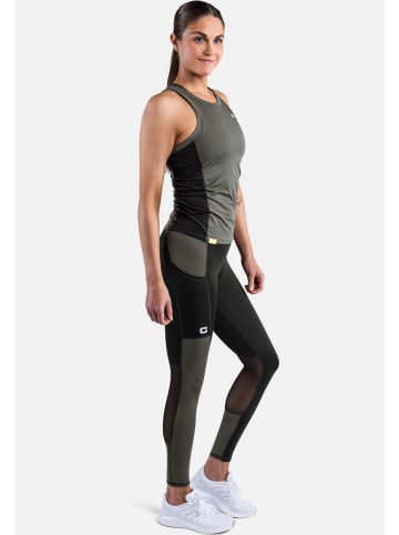 CLN Athletics Tights Freedom in deep forest green
