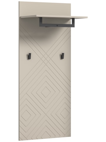 xonox.home Garderobenpaneel  (B/H/T: 60x140x35 cm) in sandbeige