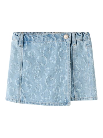 name it Skort in Light Blue Denim
