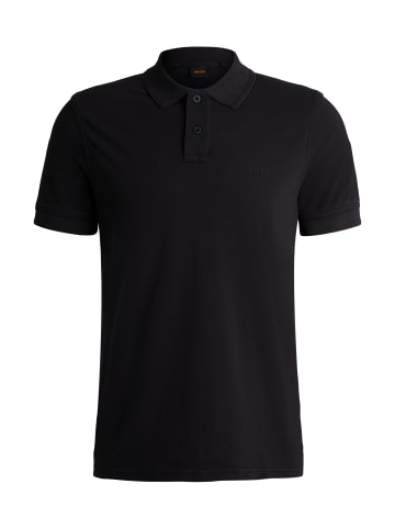 BOSS Polo Jersey Prime in Black