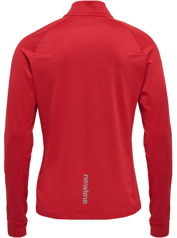 Newline Reißverschluss Sweatshirt Raglanärmel Men's Core Herren in TANGO RED