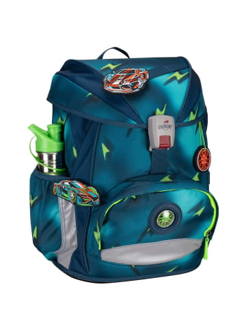 DerDieDas ErgoFlex Light - Schulranzen Set 5tlg. 800g (Neon Crazy) in Magic Light