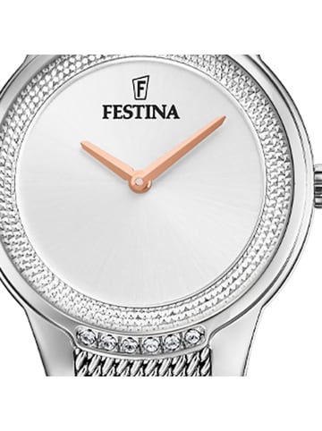 Festina Analog-Armbanduhr Festina Mademoiselle silber klein (ca. 30mm)