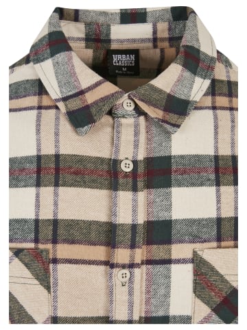 Urban Classics Long Sleeve Shirt in softseagrass/bottlegreen