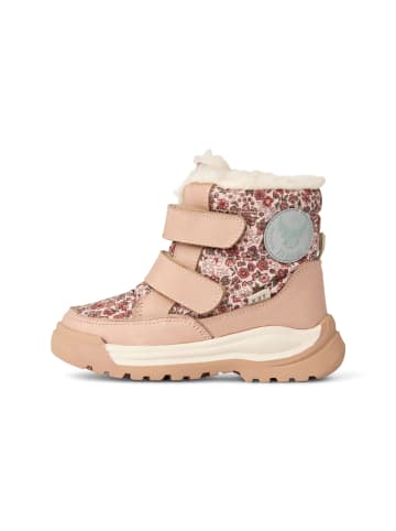 Wheat Winterschuhe Millas Double Velcro Tex Print in Rose Dawn