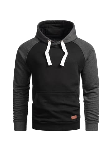 Alessandro Salvarini Hoodie AS-297 in Schwarz