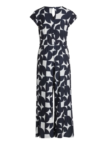 BETTY & CO Jumpsuit in marine weiß